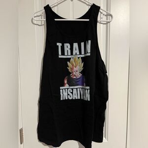 Dragon Ball Z ‘Train Insaiyan' Graphic Tank Top